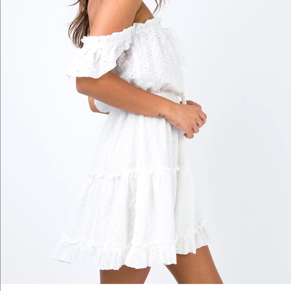 Mini Dress White